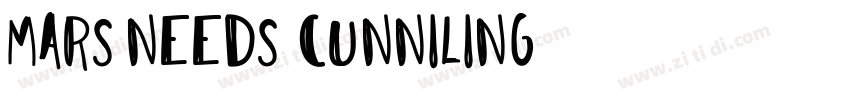 Mars needs cunniling字体转换